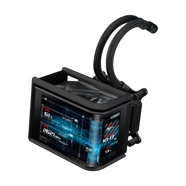 Asus ROG Ryuo IV SLC 360 ARGB 360mm Curved Display CPU Liquid Cooler - Image 5