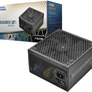 Super Flower LEADEX III GOLD UP ATX 3.1 750W  PCIE 5.1 Ready 80PLUS Gold Certified Fully Modular Power Supply Unit ( SF-750F14GE )