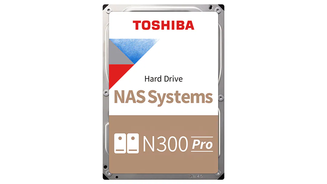 Toshiba N300 Pro 20TB 3.5-Inch SATA 6.0 Gbit/s 7200 RPM NAS Internal Hard Disk Drive ( HDWG62AAZSTB )