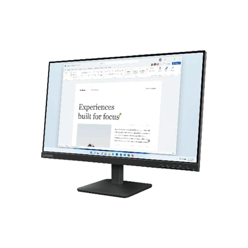 Lenovo L24-4e 23.8 Inch Flat IPS FHD 100 Hz 4ms 3-side NearEdgeless Black Monitor ( 68C2KAC1IN ) - Image 3