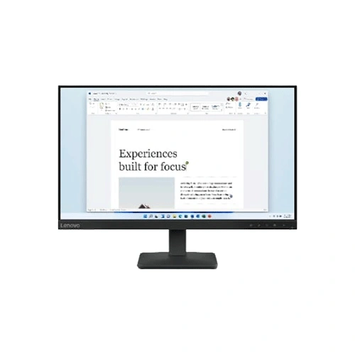 Lenovo L24-4e 23.8 Inch Flat IPS FHD 100 Hz 4ms 3-side NearEdgeless Black Monitor ( 68C2KAC1IN ) - Image 2