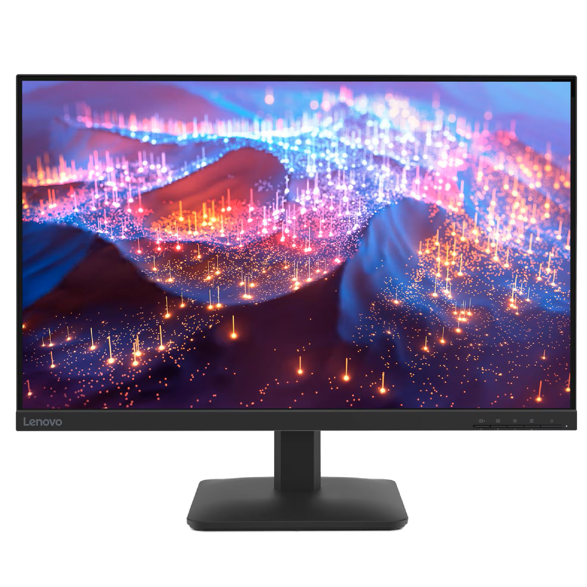 Lenovo L27-4E 27 Inch Flat IPS FHD 100Hz 4ms Kensington Lock 3-side NearEdgeless Black Monitor ( 68CDKAC1MY )