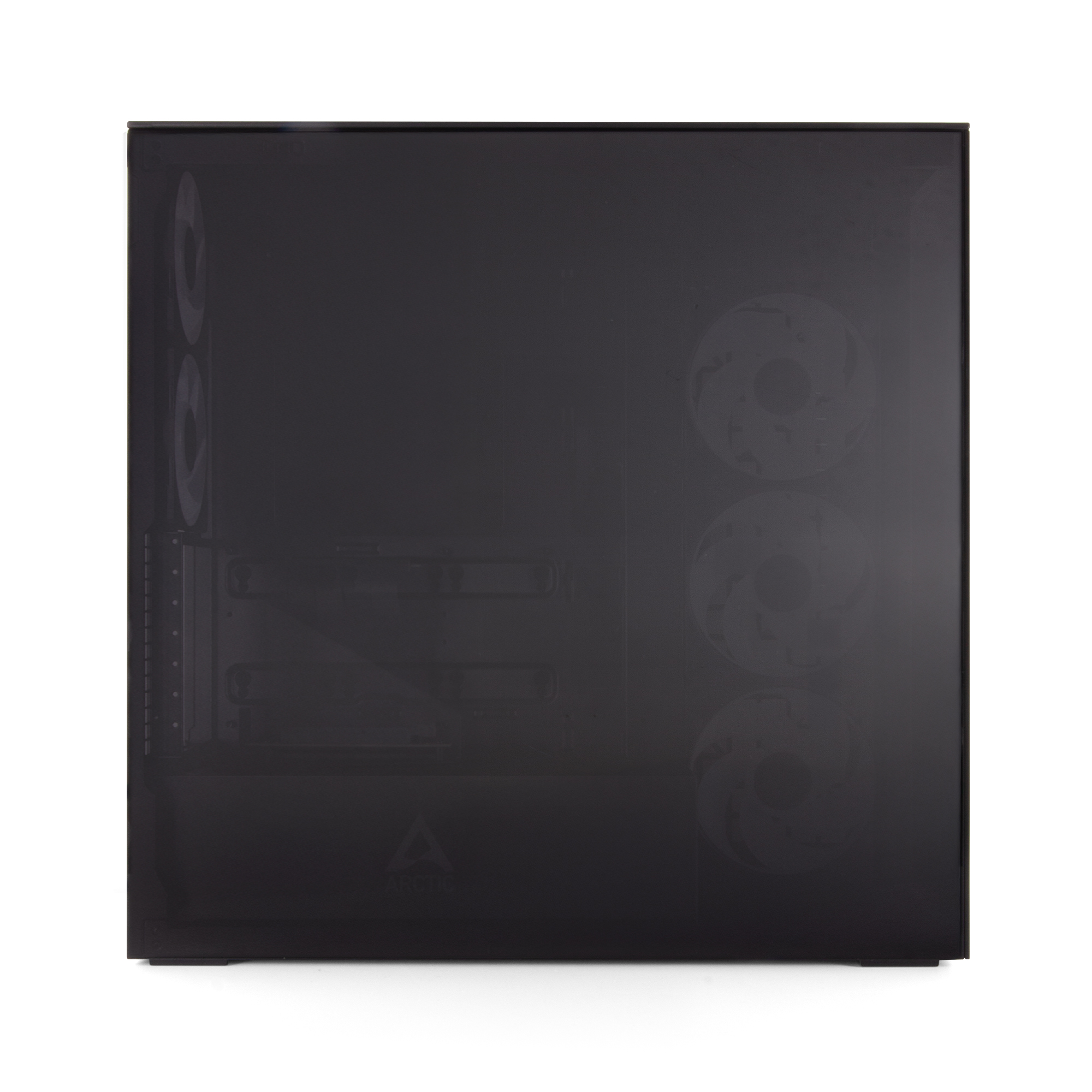 Arctic Xtender VG Black ARGB Premium E-ATX Mid Tower Tinted Tempered Glass Side Panel PC Case With Vertical GPU Mounting & Pre-Installed ARGB Fans ( ACPCC00016A ) - Image 8