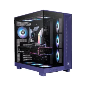Thermaltake View 380 XL TG ARGB Future Dusk ATX Mid Tower 4mm Tempered Glass Side Panel PC Case With Pre-Installed ARGB Fans ( CA-11E-00MNWN-00 )