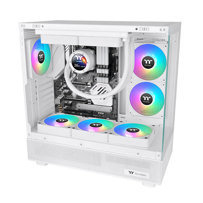 Thermaltake CT120 EX Reverse ARGB Sync 120mm White Triple Pack PC Cooling Fan ( CL-F194-PL12SW-A ) - Image 5