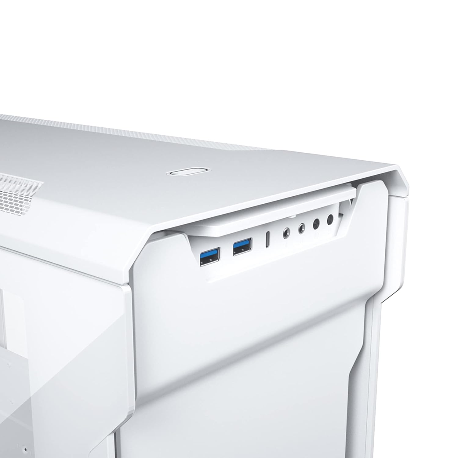 Phanteks Enthoo Evolv X Matte White E-ATX Mid Tower Tempered Glass Side Panel Black PC Case With Pre-installed Case Fans ( PH-ES518XTG-DMW01 ) - Image 7