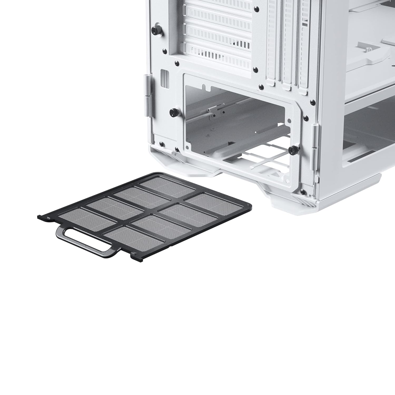 Phanteks Enthoo Evolv X Matte White E-ATX Mid Tower Tempered Glass Side Panel Black PC Case With Pre-installed Case Fans ( PH-ES518XTG-DMW01 ) - Image 8