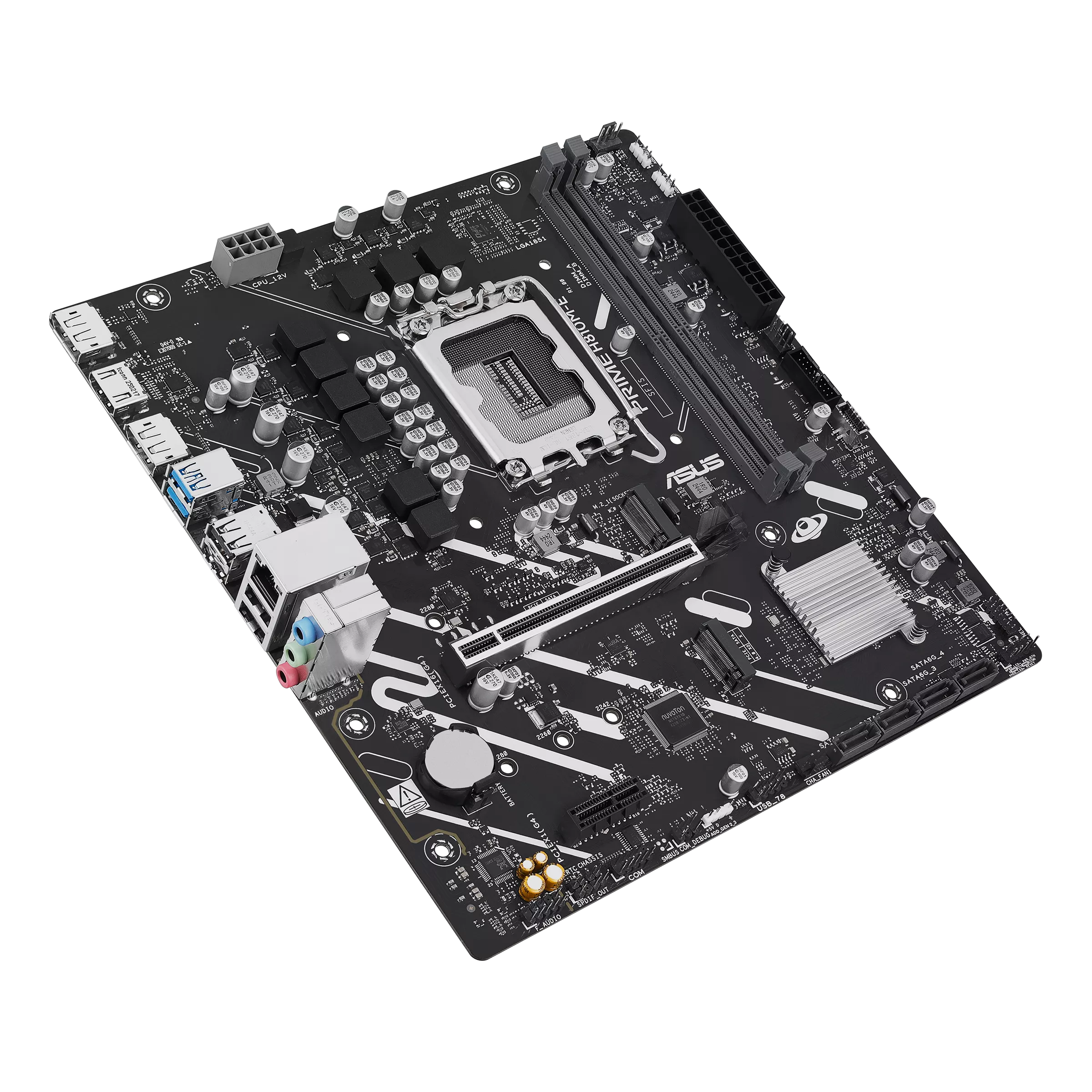 Asus PRIME H810M-E micro-ATX Motherboard ( Intel Socket LGA1851, Supports Intel Core Ultra Processors (Series 2), 2 x DDR5 RAM Slots, Max 128GB RAM ) - Image 4