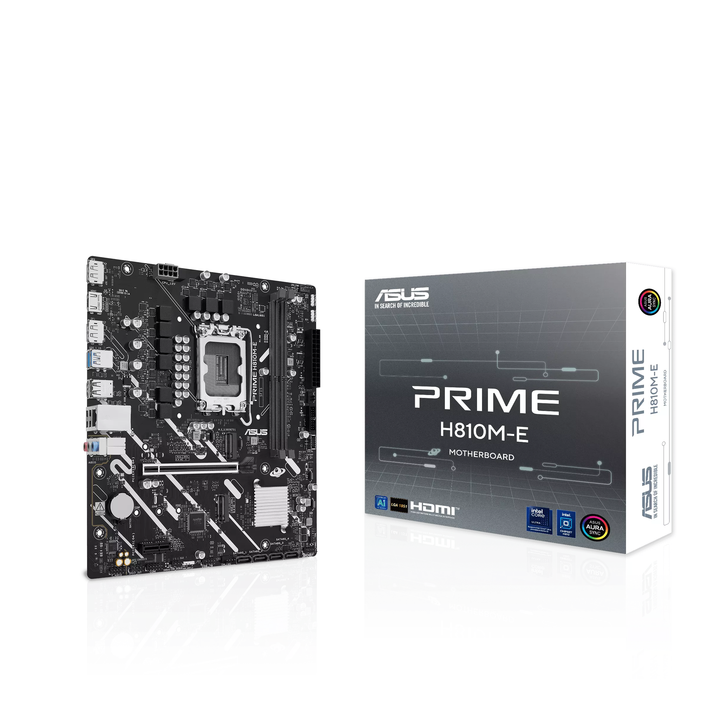 Asus PRIME H810M-E micro-ATX Motherboard ( Intel Socket LGA1851, Supports Intel Core Ultra Processors (Series 2), 2 x DDR5 RAM Slots, Max 128GB RAM ) - Image 7