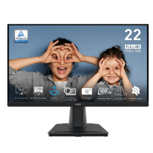 MSI PRO MP225 21.5-Inch Flat FHD IPS 100HZ 1ms(MPRT) , 4ms (GTG) Adaptive-Sync Anti-glare Business Productivity Monitors ( 9S6-3PC6CM-010 )