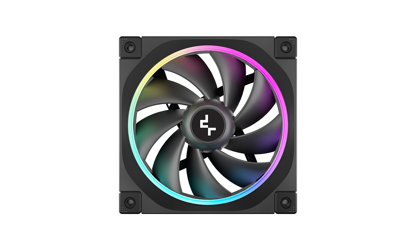 Deepcool FL12 3 IN 1 ARGB Gen2 Unique Light Effect High Performance Low Noise & Outstanding Quality Triple Pack Black Pc Case Fan ( R-FL12-BKAPN3-G ) - Image 5