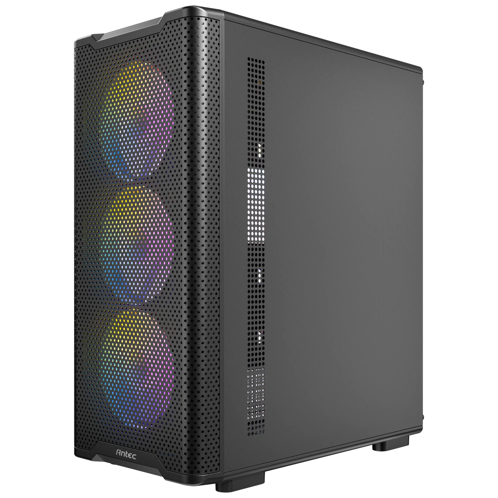 Antec VX310 ARGB ATX Mid Tower Tempered Glass Side Panel Black Pc Cabinet With Pre-installed ARGB Fans - Image 6