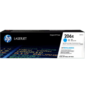 HP 206X High Yield Cyan Original LaserJet Toner Cartridge ( W2111X )