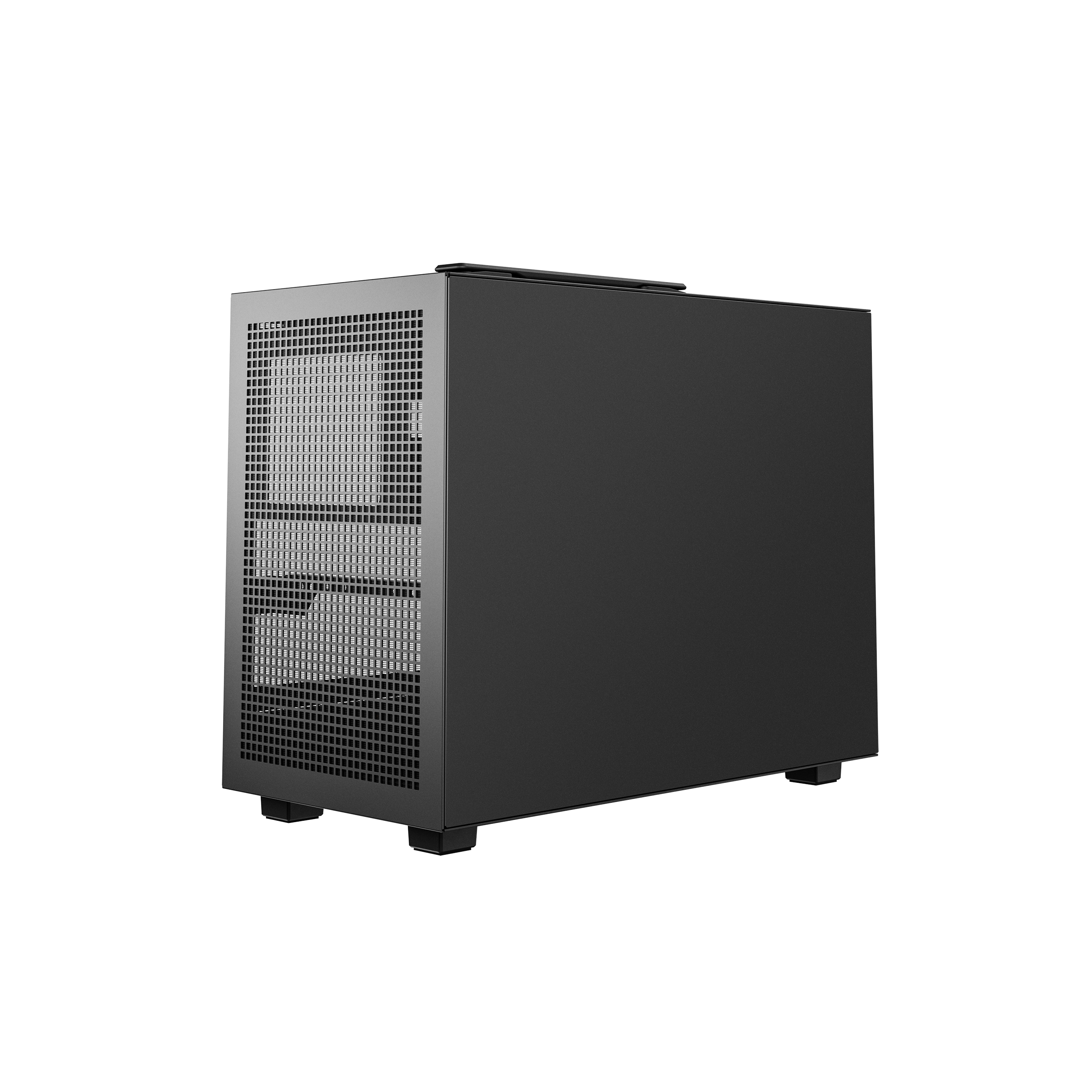 DeepCool CH160 Plus Micro-ATX Mini Tower Tempered Glass Side Panel Black Compact Evolved PC Case ( R-CH160-BKNGM0-G ) - Image 8