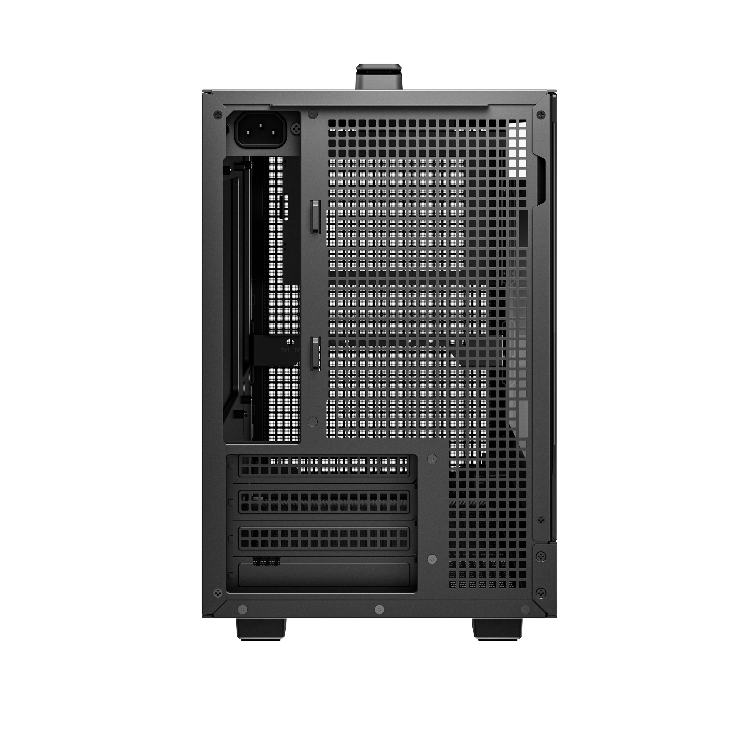 DeepCool CH160 Plus Micro-ATX Mini Tower Tempered Glass Side Panel Black Compact Evolved PC Case ( R-CH160-BKNGM0-G ) - Image 9