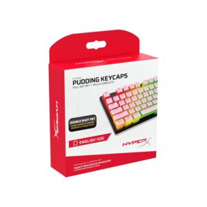 HyperX Pudding Pink PBT Full Key Set Keycaps ( 644H7AA#ABA )