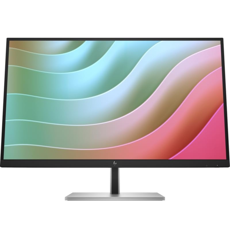 HP E-Series E27k G5 27-Inch 4K UHD Flat IPS Edge-lit 60Hz 5ms GtG On-Screen Controls Single Power ON Anti-glare, Height Adjust Tilt Swivel Pivot, HP Eye Ease, Ambient Light Sensor SuperSpeed USB Type-C Business Monitor ( 6N4C4AA )
