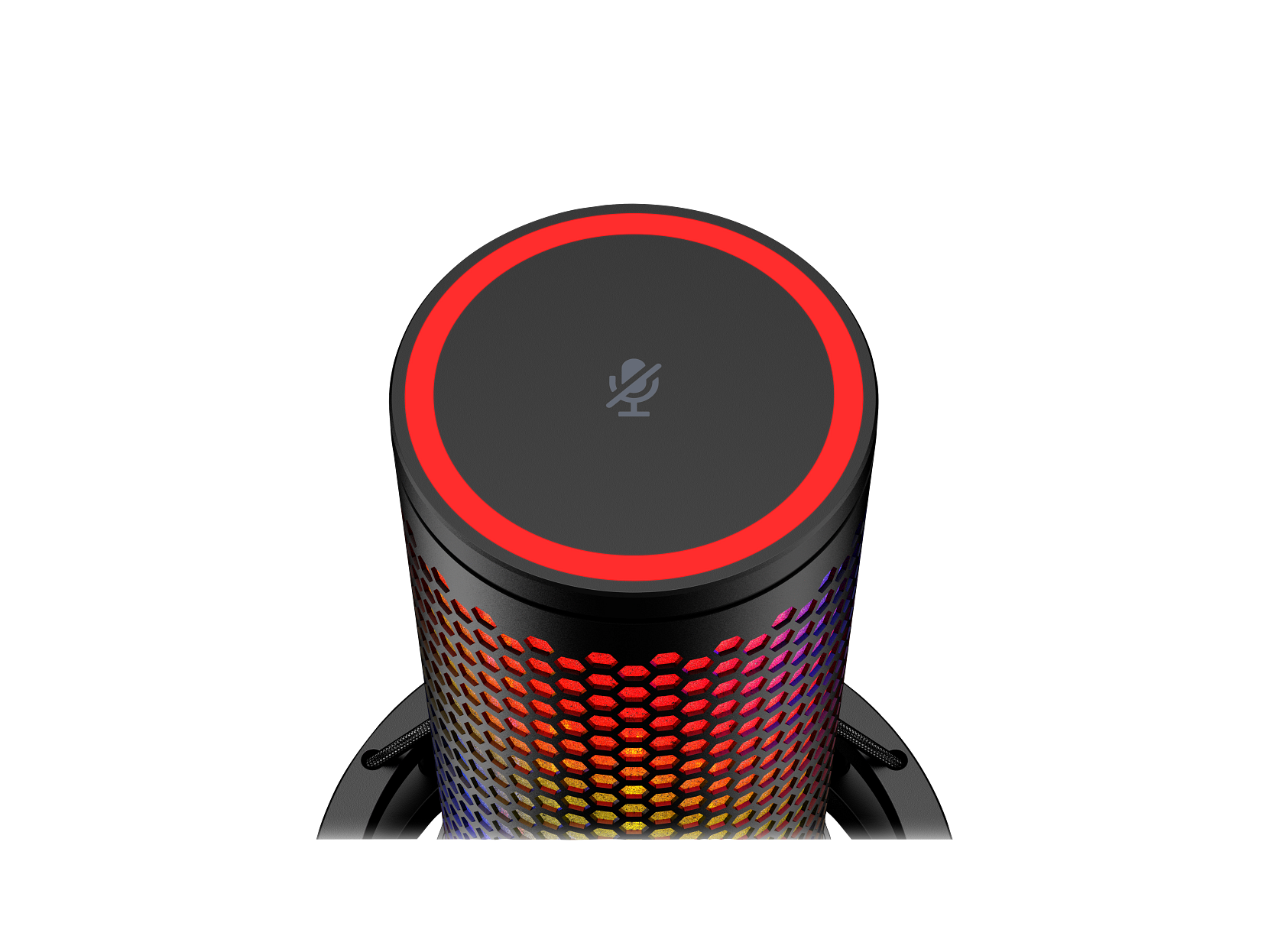 HyperX QuadCast 2 S Cardioid, Omnidirectional, Bi-directional, Stereo Black USB Microphone With 100+ aRGB LEDs ( 9A273AA ) - Image 7