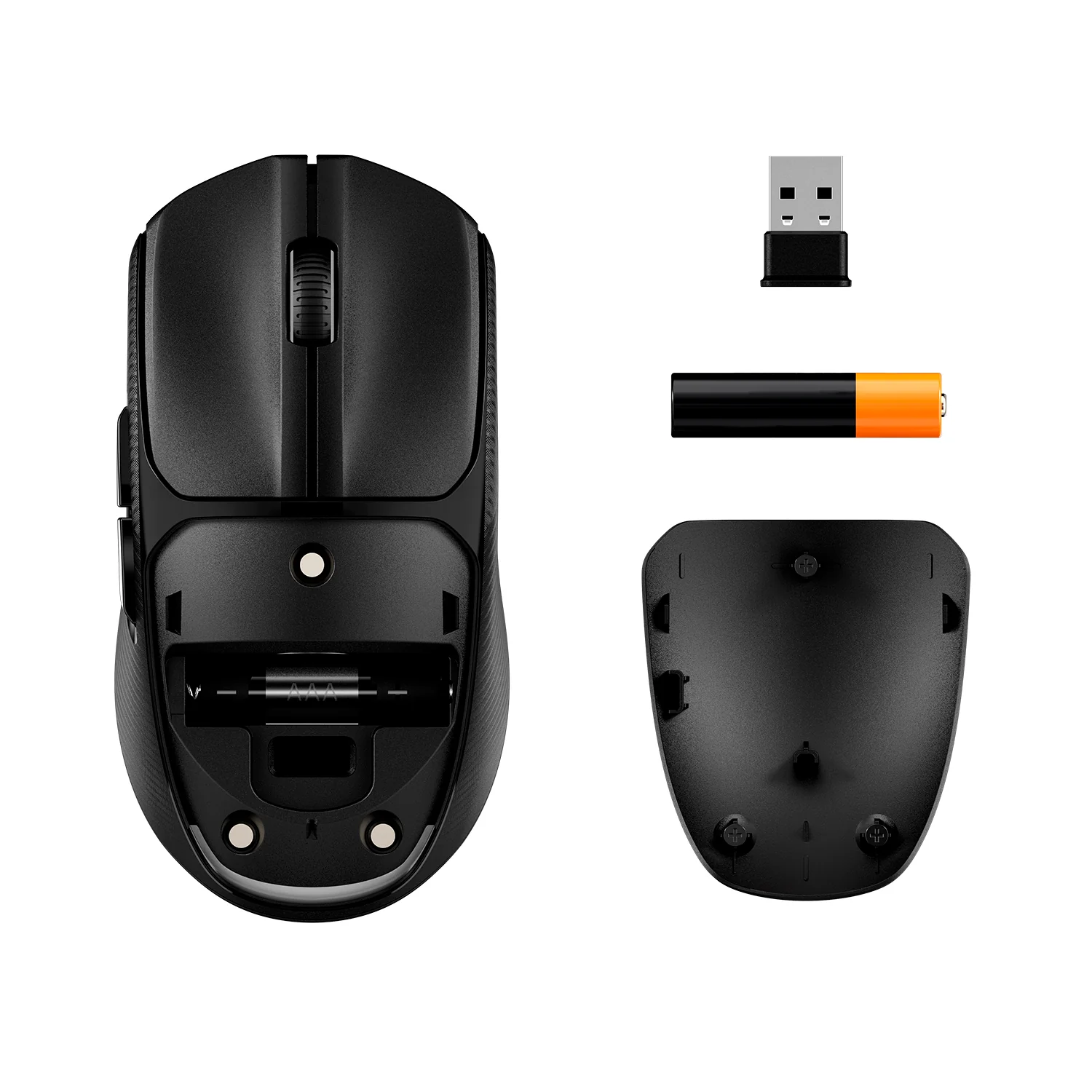 HyperX Pulsefire Fuse Dual Wireless Connectivity Pixart PAW3311 Sensor 12000 DPI 6 Programmable Buttons Lightweight Black Gaming Mouse ( A1KY6AA ) - Image 7