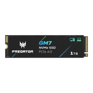 Acer Predator GM7 1TB M.2 2280 NVMe 2.0 PCIe 4.0 7200 MB/s Internal SSD ( BL.9BWWR.118 )