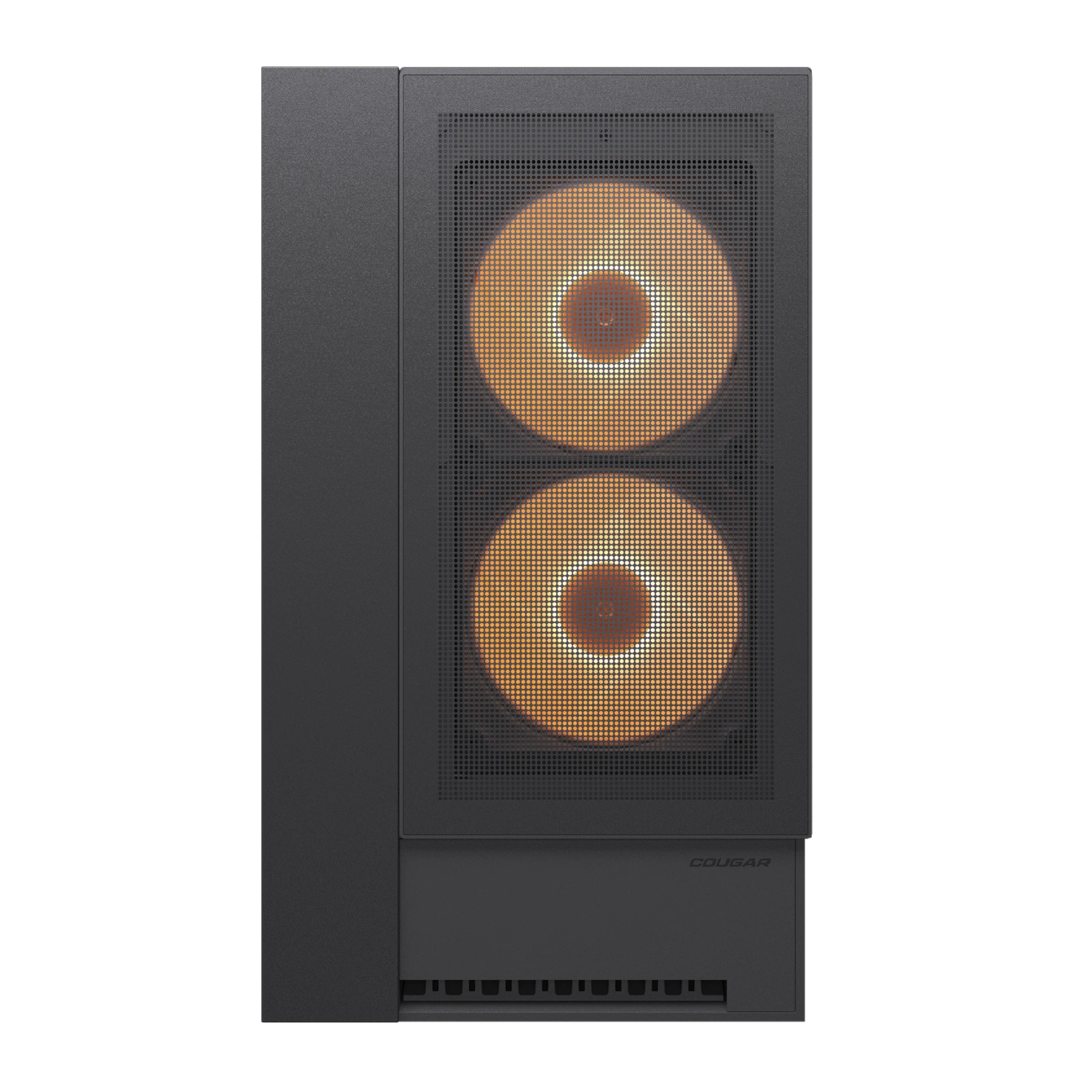 Cougar OmnyX Black ATX Mid Tower Dual Transparent Glass Panels ARGB PC Case With Pre Installed ARGB PWM Fans ( CGR-2WA3B-RGB ) - Image 2