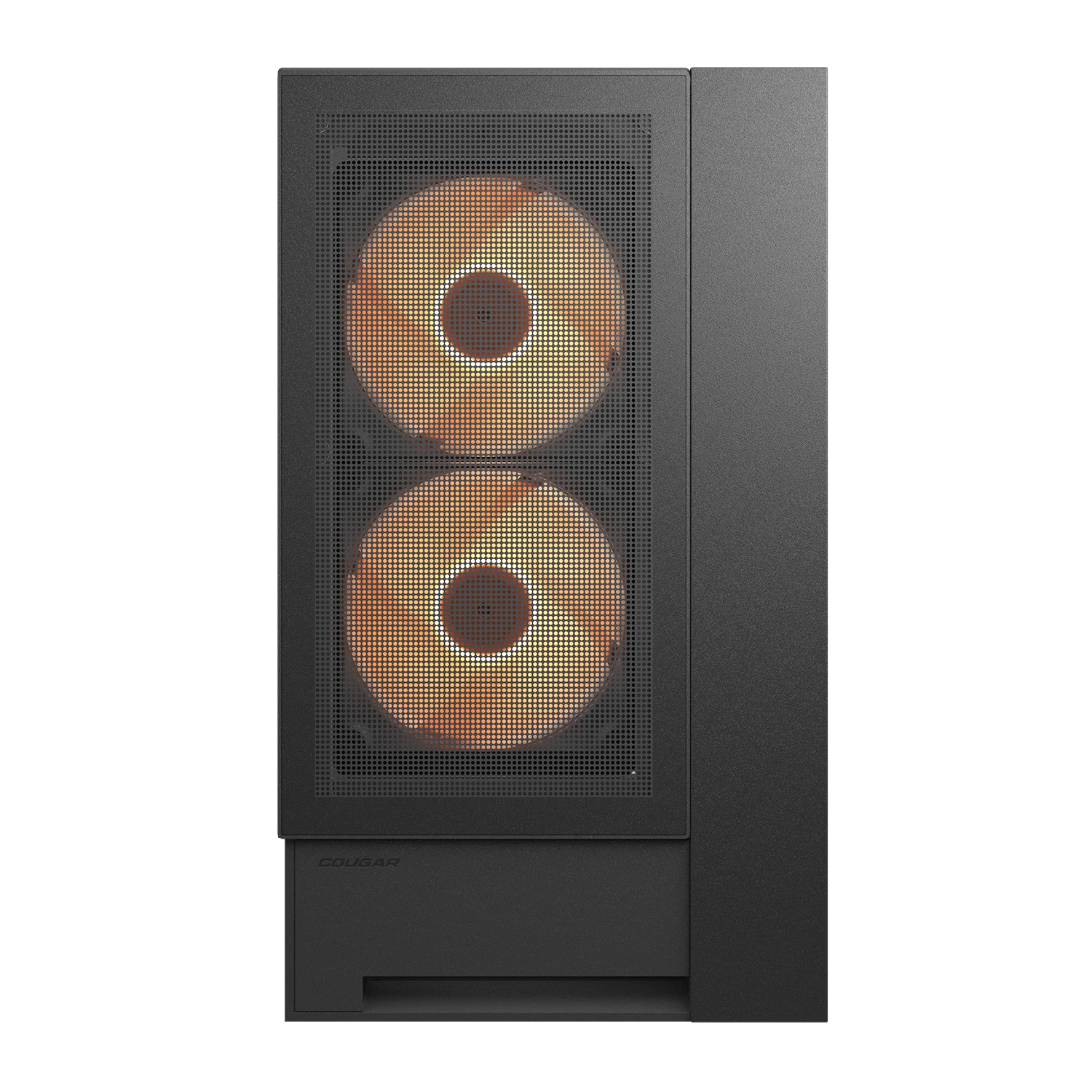 Cougar OmnyX Black ATX Mid Tower Dual Transparent Glass Panels ARGB PC Case With Pre Installed ARGB PWM Fans ( CGR-2WA3B-RGB ) - Image 4