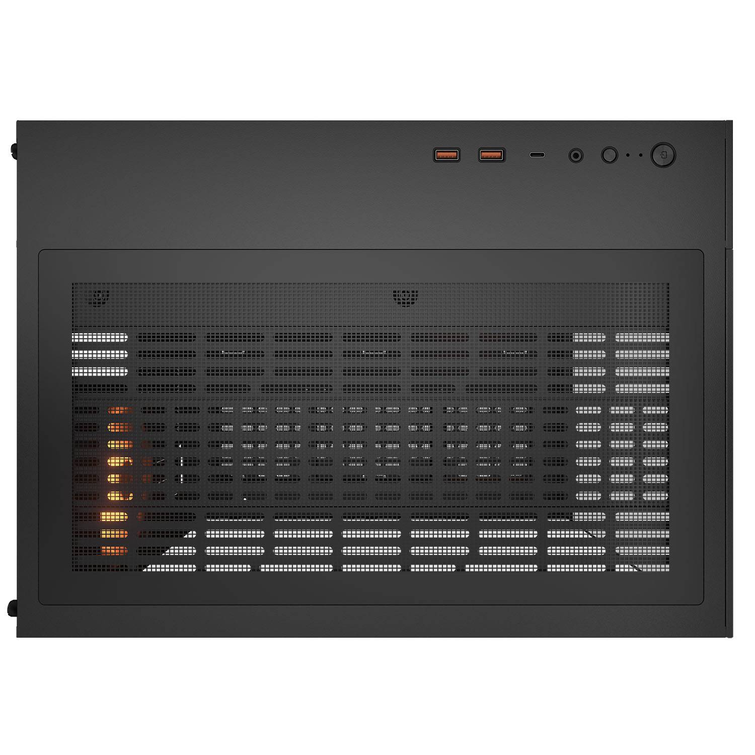 Cougar FV150 RGB Black ATX Mid Tower Dual-Chamber Design Tempered Glass Panels PC Case With Pre Installed ARGB PWM Fans ( CGR-5KA1B-RGB ) - Image 5
