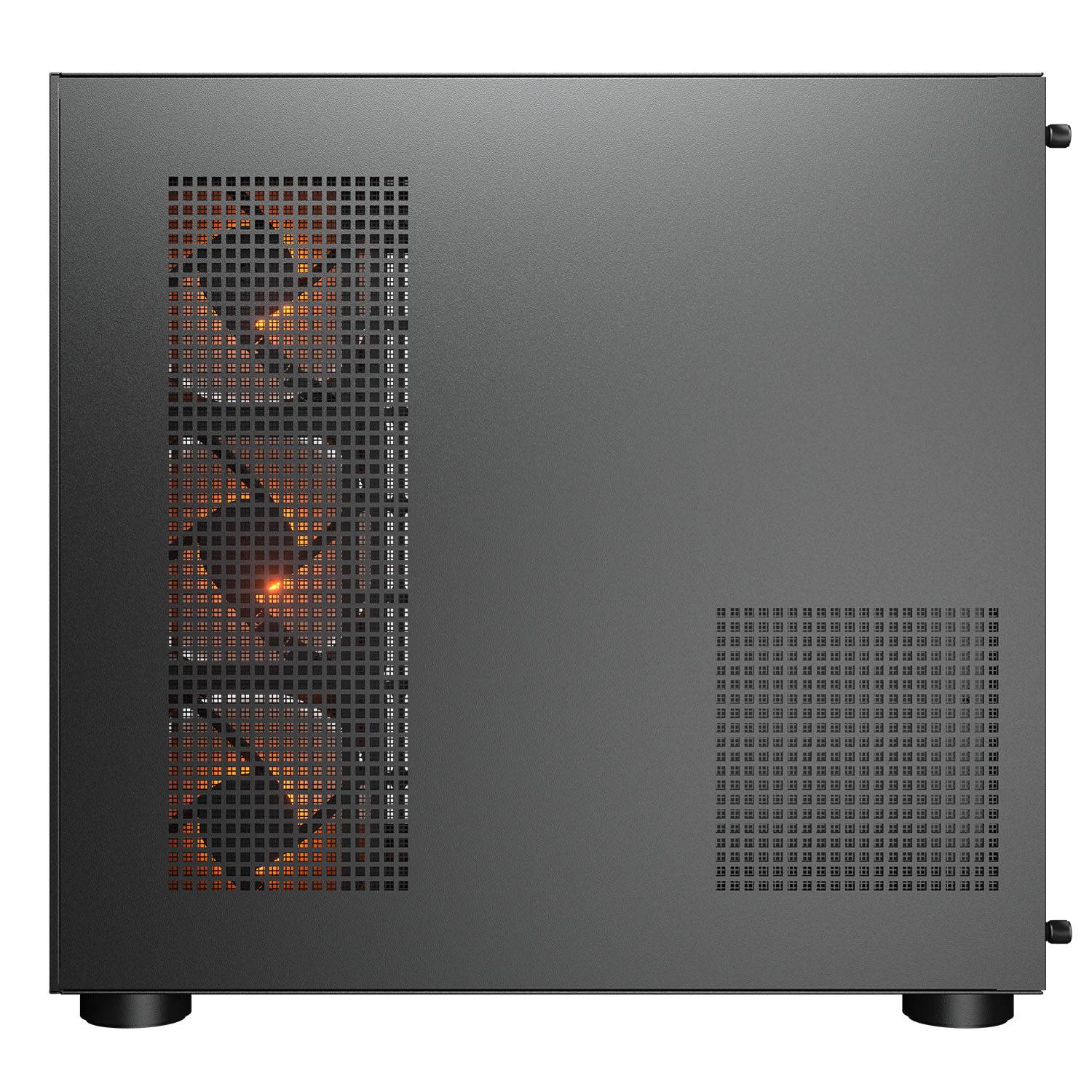 Cougar FV150 RGB Black ATX Mid Tower Dual-Chamber Design Tempered Glass Panels PC Case With Pre Installed ARGB PWM Fans ( CGR-5KA1B-RGB ) - Image 8