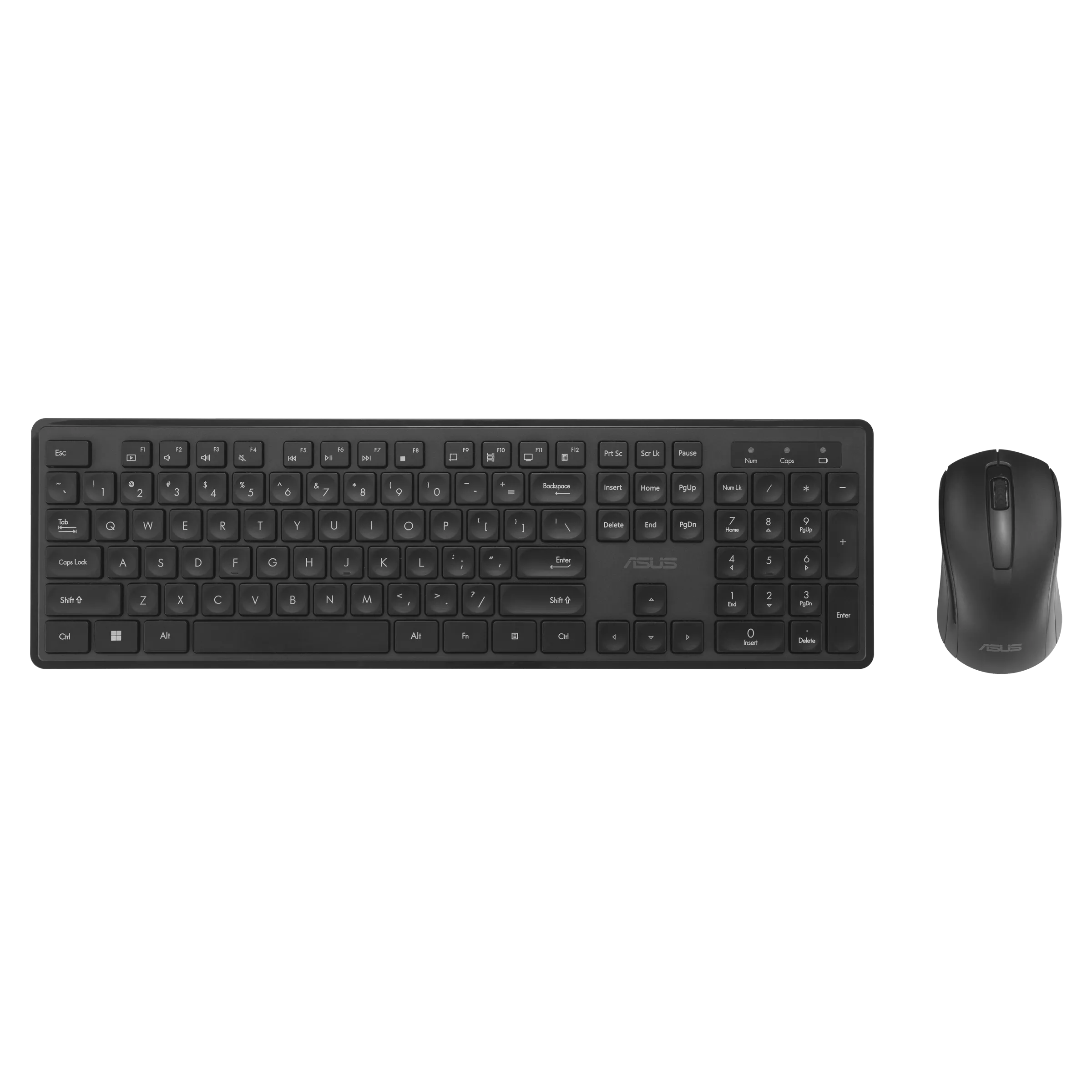 Asus CW101 Wireless Black Keyboard and Mouse Combo Set