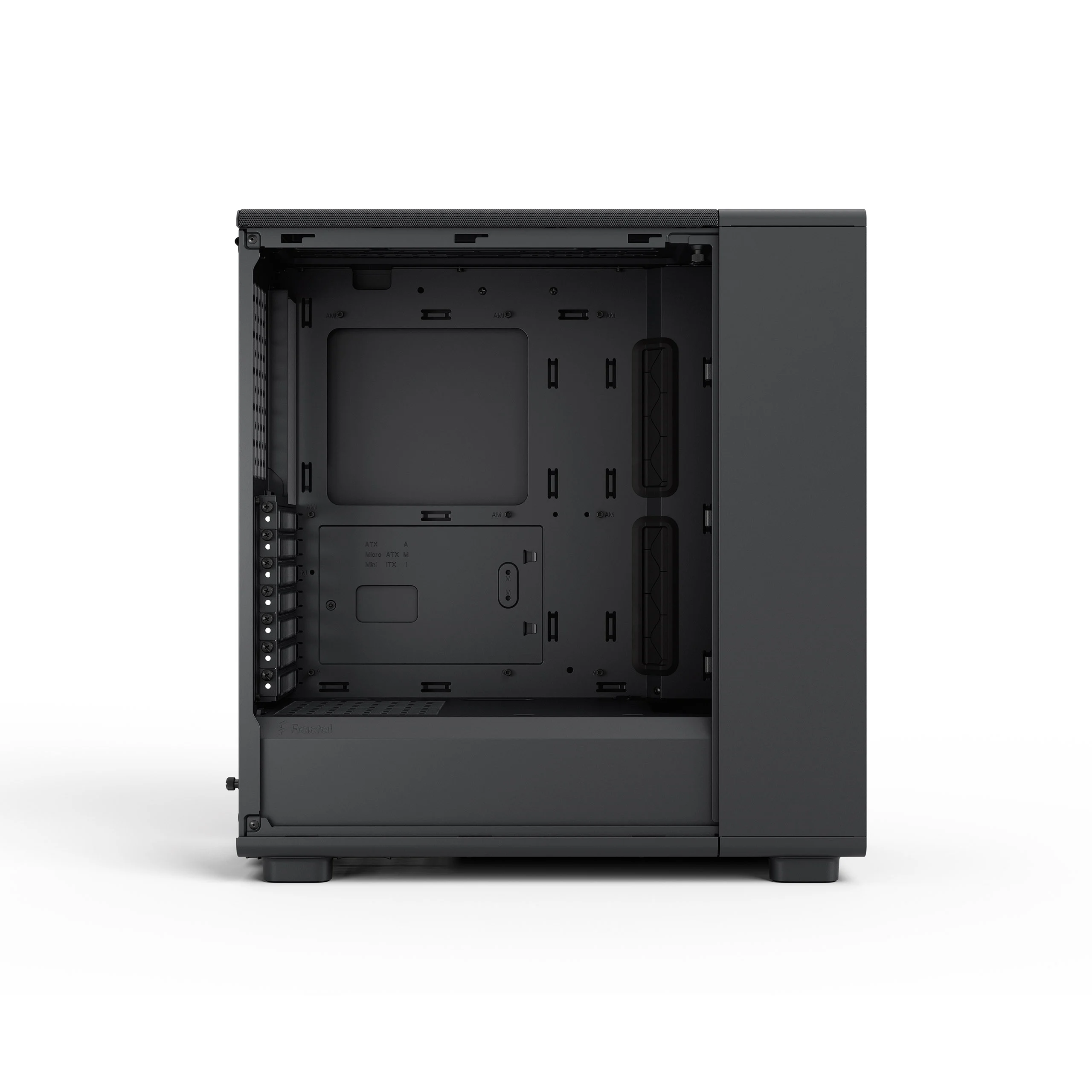 Fractal Design Epoch Solid Black ATX Mid Tower PC Case With Pre Installed Fans ( FD-C-EPO1A-01 ) - Image 8