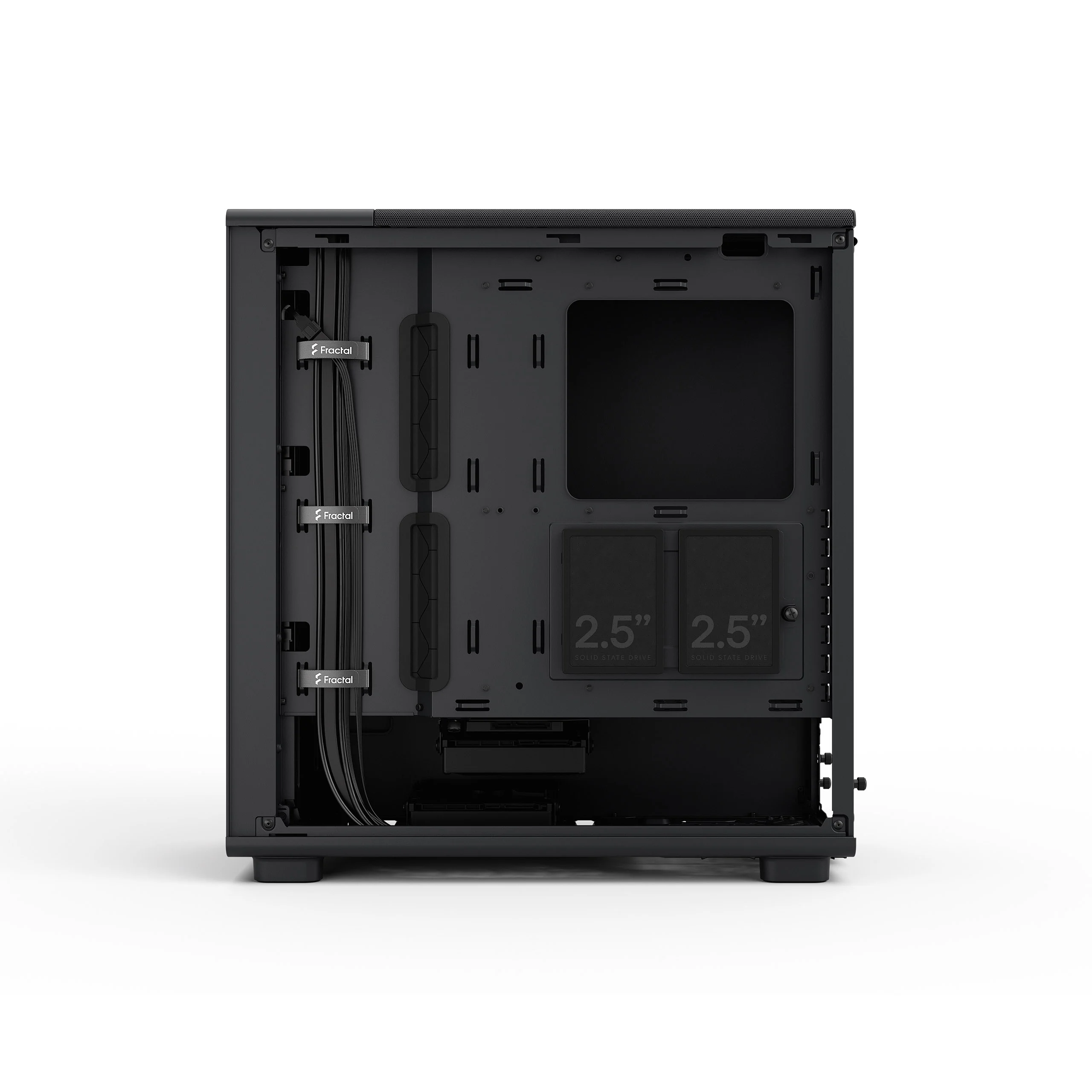 Fractal Design Epoch Solid Black ATX Mid Tower PC Case With Pre Installed Fans ( FD-C-EPO1A-01 ) - Image 9