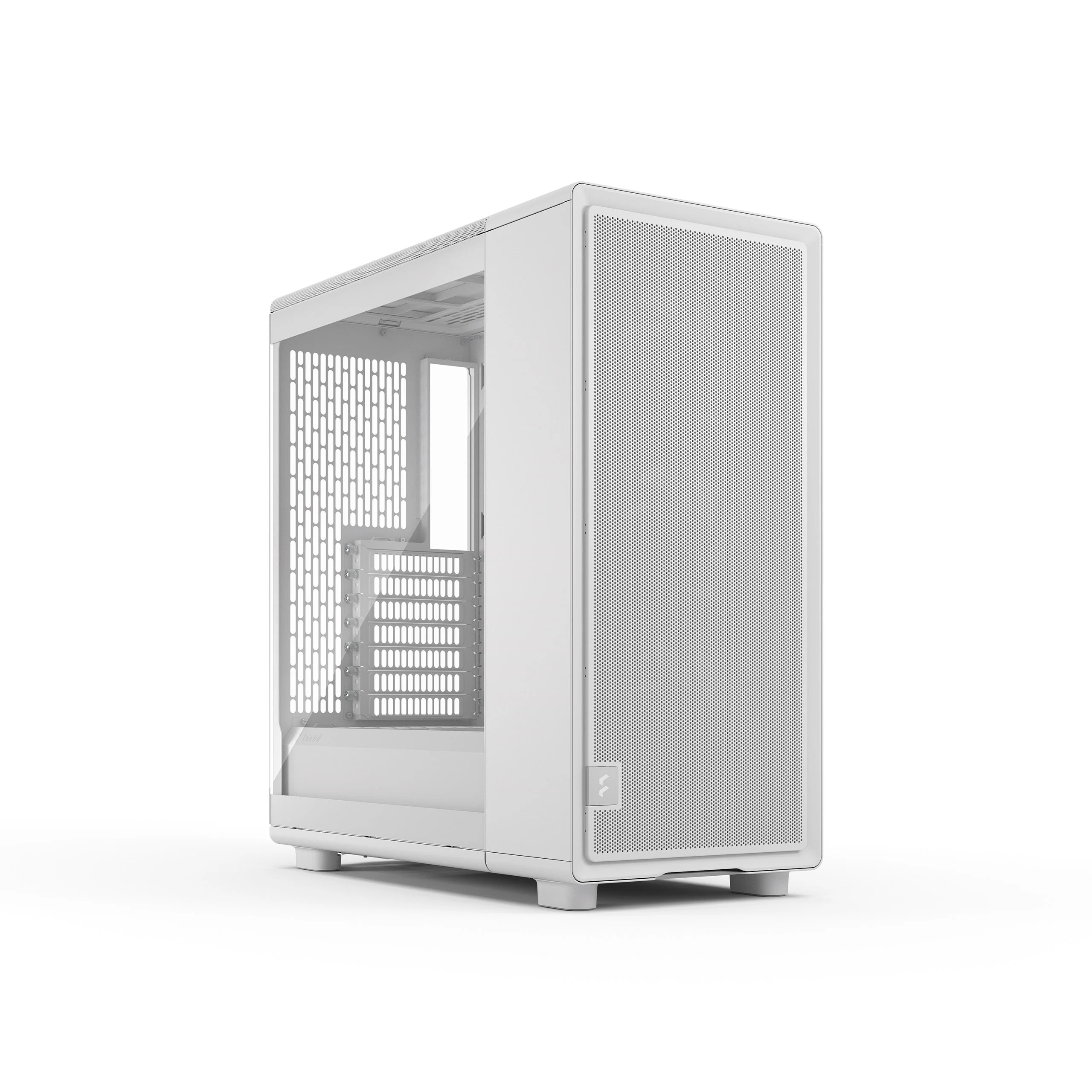 Fractal Design Epoch White TG Clear ATX Mid Tower Tempered Glass Side Panel PC Case With Pre Installed Fans ( FD-C-EPO1A-03 ) - Image 2