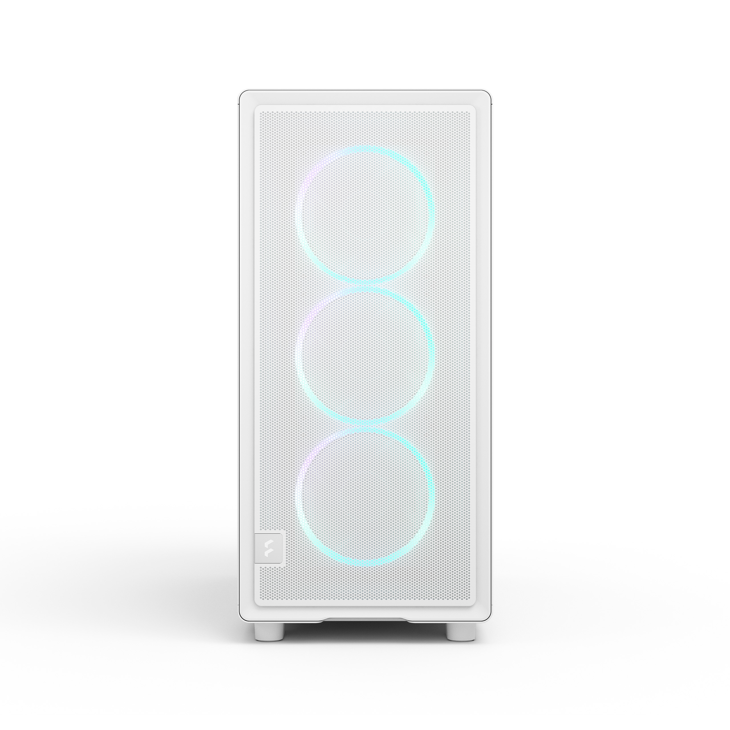 Fractal Design Epoch White TG RGB Clear ATX Mid Tower Tempered Glass Side Panel PC Case With Pre Installed Fans ( FD-C-EPO1A-05 ) - Image 2