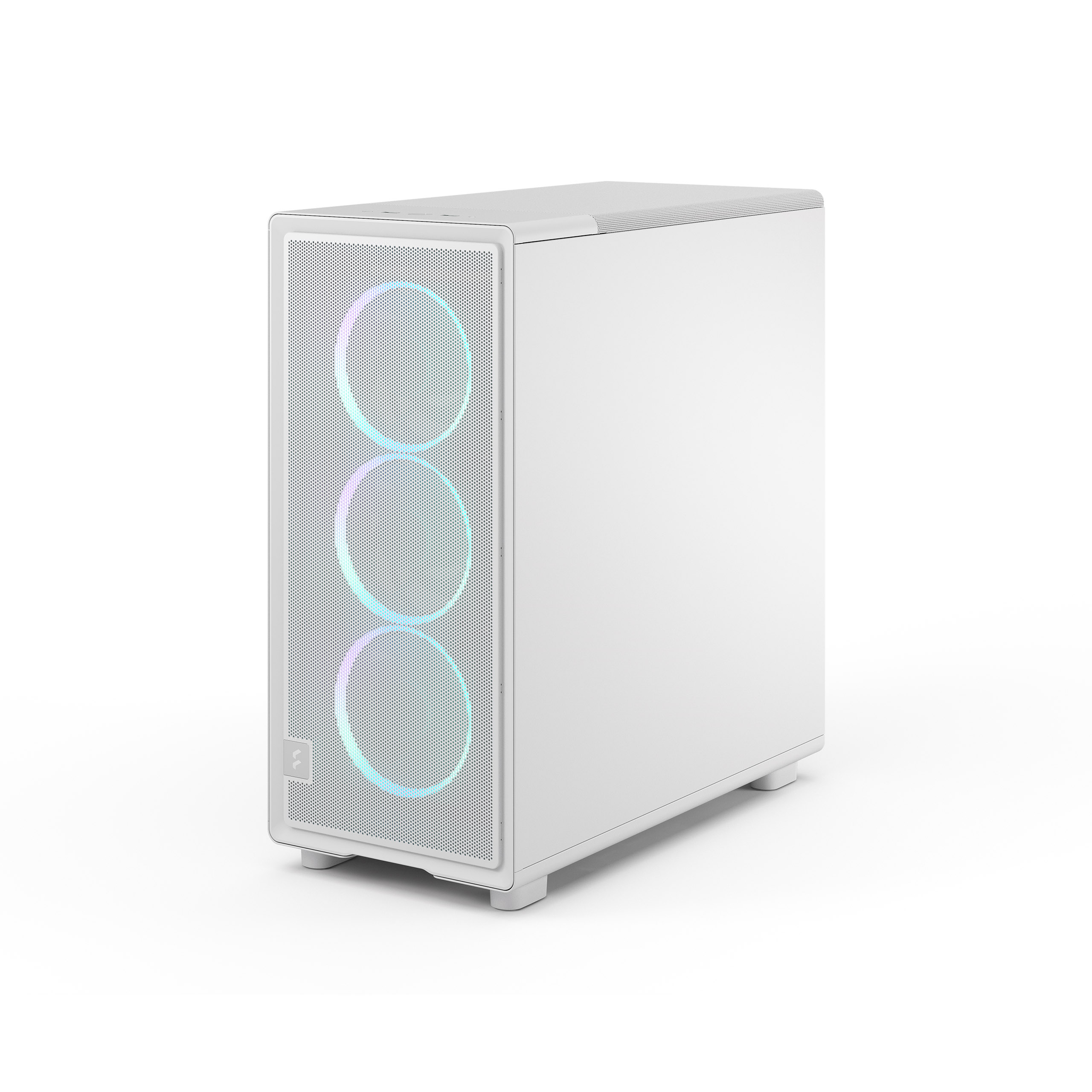 Fractal Design Epoch White TG RGB Clear ATX Mid Tower Tempered Glass Side Panel PC Case With Pre Installed Fans ( FD-C-EPO1A-05 ) - Image 4