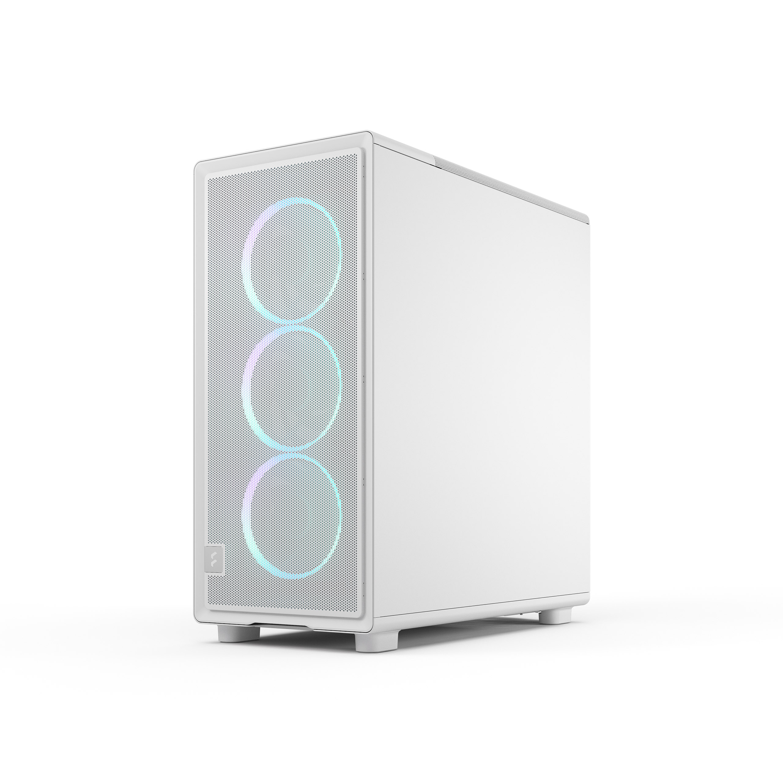 Fractal Design Epoch White TG RGB Clear ATX Mid Tower Tempered Glass Side Panel PC Case With Pre Installed Fans ( FD-C-EPO1A-05 ) - Image 6