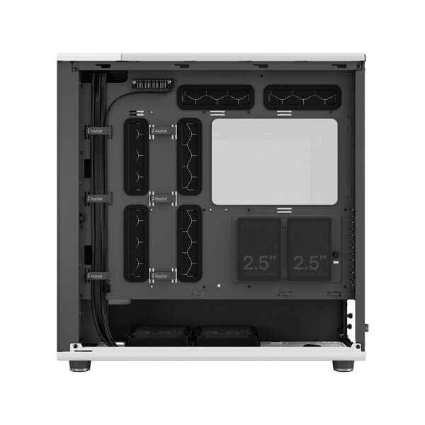 Fractal Design North XL TG Clear E-ATX Mid Tower Tempered Glass Side Panel White Pc Cabinet With Pre Installed Fans ( FD-C-NOR1X-04 ) - Image 8