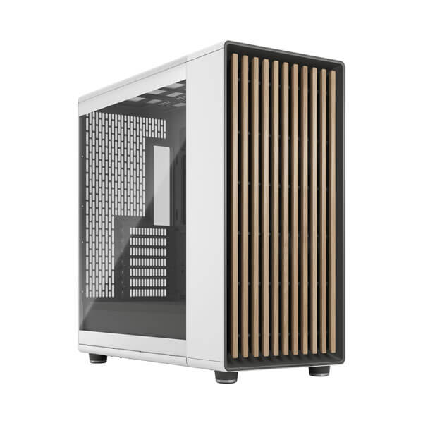 Fractal Design North XL TG Clear E-ATX Mid Tower Tempered Glass Side Panel White Pc Cabinet With Pre Installed Fans ( FD-C-NOR1X-04 ) - Image 2