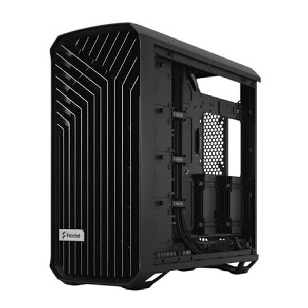 Fractal Design Torrent TG Light Tint E-ATX Mid Tower Tempered Glass Side Panel Black PC Case With Pre Installed Fans ( FD-C-TOR1A-01 ) - Image 10