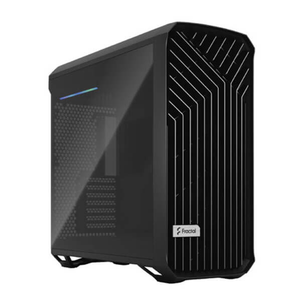 Fractal Design Torrent TG Light Tint E-ATX Mid Tower Tempered Glass Side Panel Black PC Case With Pre Installed Fans ( FD-C-TOR1A-01 ) - Image 2