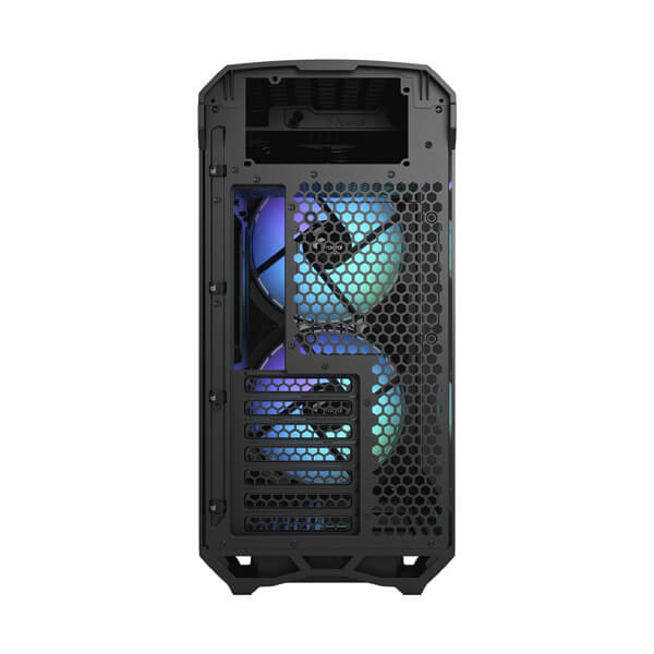Fractal Design Torrent Compact TG Light Tint RGB E-ATX Mid Tower Tempered Glass Side Panel Black PC Case With Pre Installed Fans ( FD-C-TOR1C-02 ) - Image 3