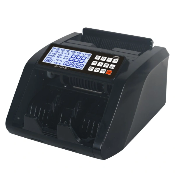 Gobbler GB 4488 MG (LCD) Black Note Counting Machine