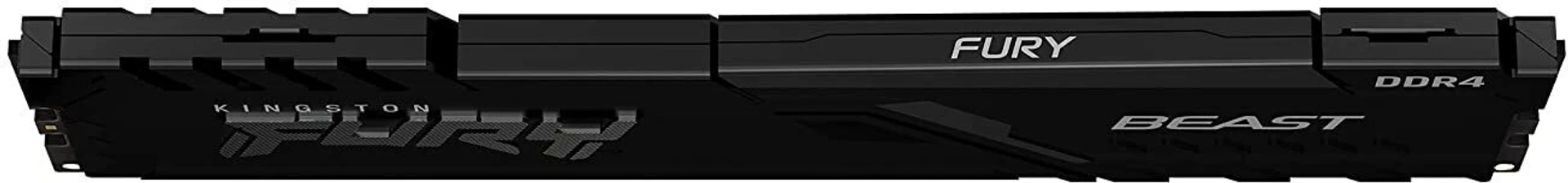 Kingston Fury Beast 16GB (1x16GB) DDR4 3200MHz CL16 Black Desktop RAM (KF432C166BB/16 ) - Image 3