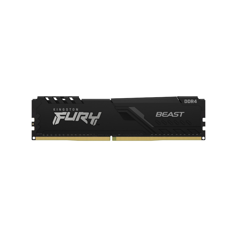 Kingston Fury Beast 16GB (1x16GB) DDR4 3200MHz CL16 Black Desktop RAM (KF432C166BB/16 )