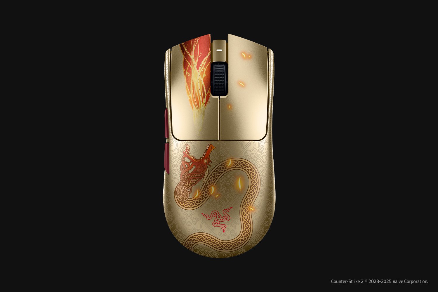 Razer Viper V3 Pro Counter-Strike 2 Edition Ultra-lightweight Symmetrical Wireless Esports Gaming Mouse With HyperPolling 8000 Hz ( RZ01-05120800-R3M1 ) - Image 5