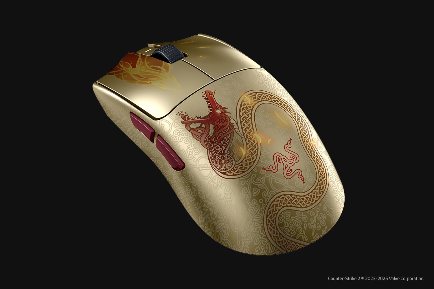 Razer Viper V3 Pro Counter-Strike 2 Edition Ultra-lightweight Symmetrical Wireless Esports Gaming Mouse With HyperPolling 8000 Hz ( RZ01-05120800-R3M1 ) - Image 6
