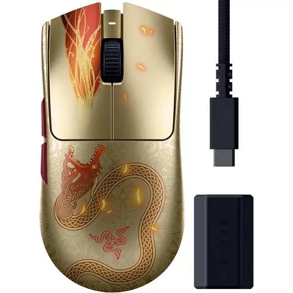 Razer Viper V3 Pro Counter-Strike 2 Edition Ultra-lightweight Symmetrical Wireless Esports Gaming Mouse With HyperPolling 8000 Hz ( RZ01-05120800-R3M1 ) - Image 4