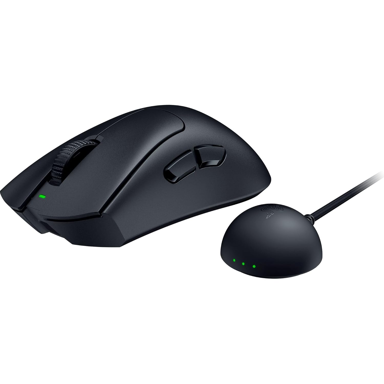 Razer DeathAdder V4 Pro Ultra-lightweight Ergonomic Wireless Esports Black Gaming Mouse With Razer Optical Scroll Wheel ( RZ01-05330100-R3A1 ) - Image 3