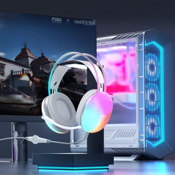 Aula S505 RGB Wired Over the Ears Green Gaming Headset With Adjustable Mic (S505G) - Image 8