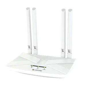 LAPCARE 4G WiFi Router 5G/4G SIM Support Wi-Fi 6 Technology 4 External Antennas  Type C Power Internet port