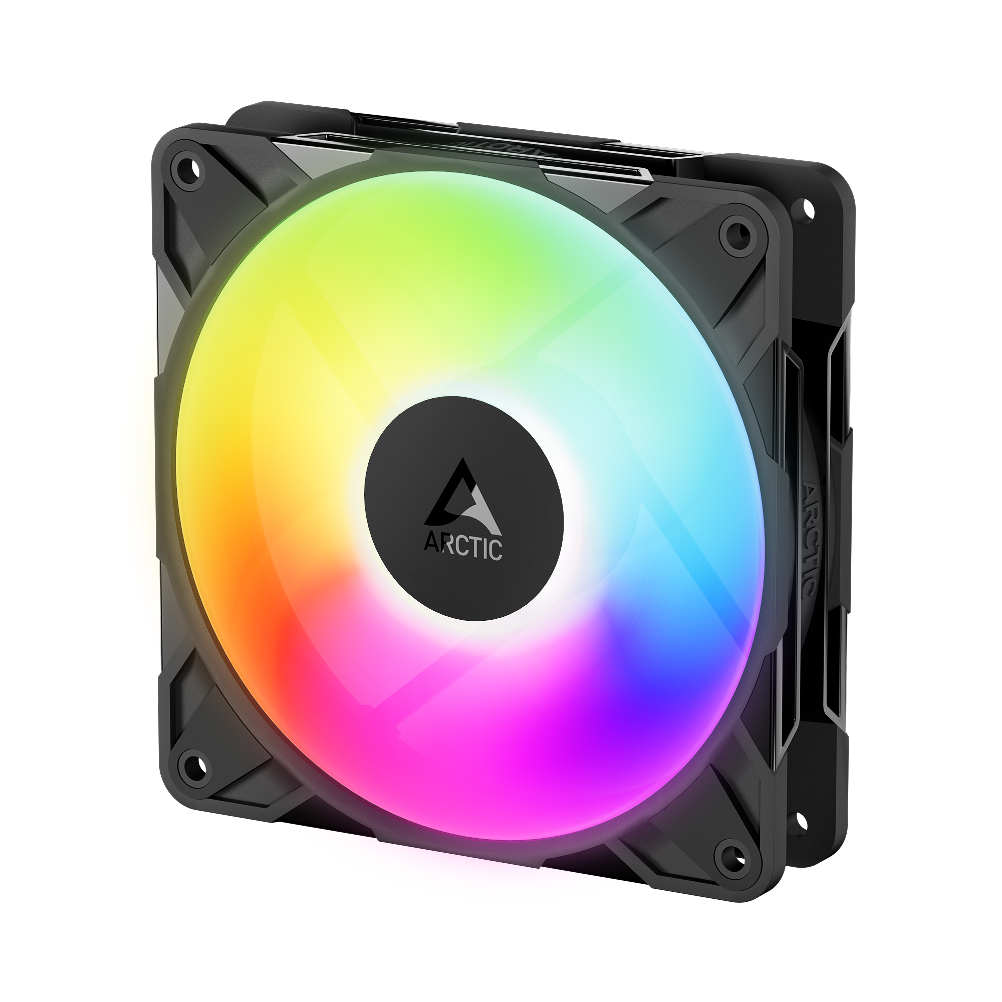 Arctic P12 Pro Reverse A-RGB 120 mm A-RGB PWM Single Pack Case Fan With Cable Splitter ( ACFAN00322A ) - Image 3